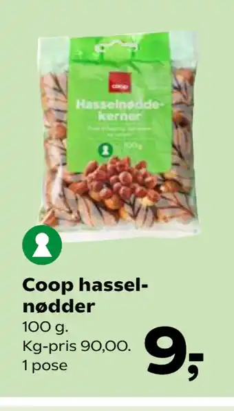 Kvickly Coop hassel nødder tilbud