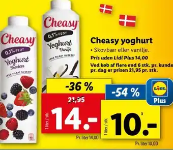 Lidl Cheasy yoghurt tilbud