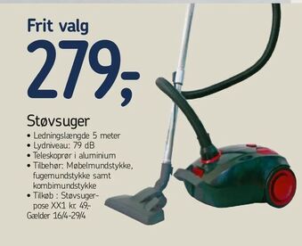 Føtex Støvsuger tilbud