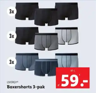 Lidl Boxershorts 3-pak tilbud