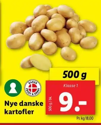 Lidl Nye danske kartofler tilbud