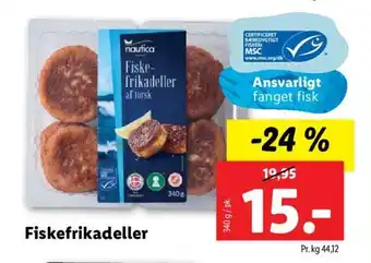 Lidl Fiskefrikadeller tilbud