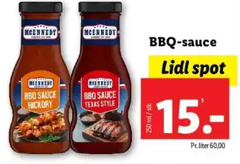 Lidl BBQ-sauce tilbud