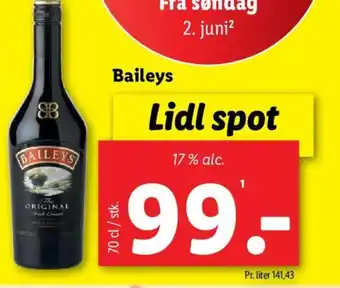 Lidl Baileys tilbud