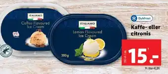 Lidl Kaffe- eller citronis tilbud