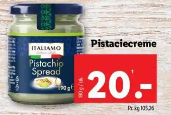 Lidl Pistaciecreme tilbud