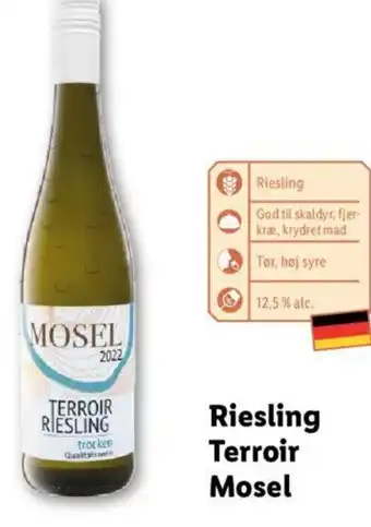 Lidl Riesling Terroir Mosel tilbud