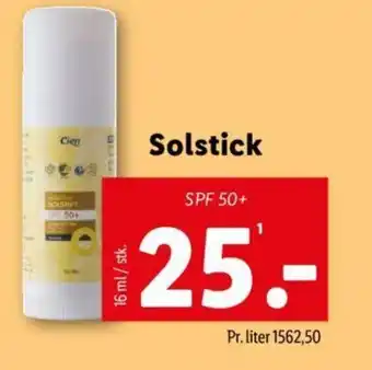 Lidl Cien Solstick tilbud