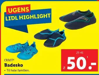 Lidl Badesko tilbud