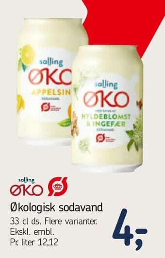 Føtex Økologisk sodavand tilbud