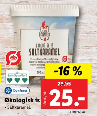 Lidl Økologisk is tilbud