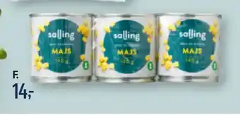 Føtex Majs 3-pak tilbud