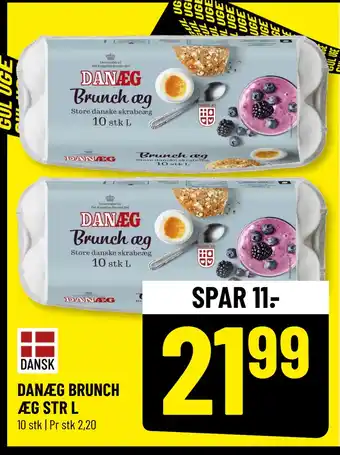 Løvbjerg DANÆG BRUNCH ÆG STR L tilbud