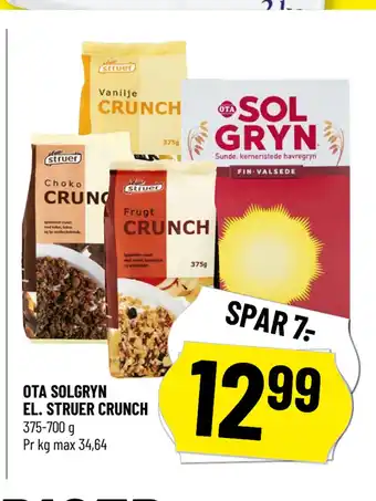 Løvbjerg OTA SOLGRYN EL. STRUER CRUNCH tilbud