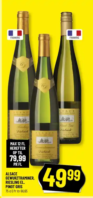 Løvbjerg ALSACE GEWURZTRAMINER, RIESLING EL. PINOT GRIS tilbud