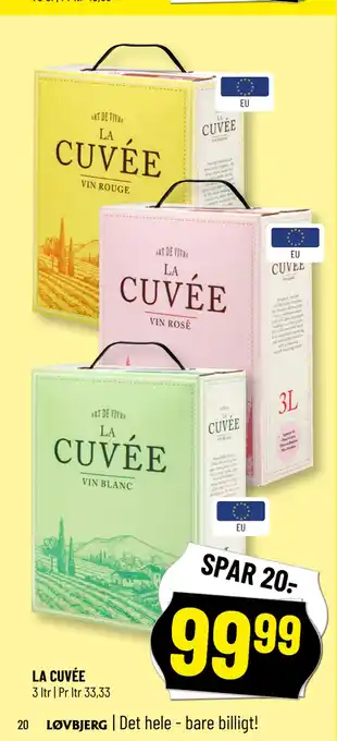 Løvbjerg LA CUVÉE tilbud
