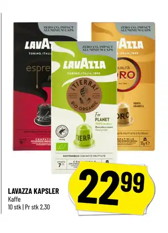 Løvbjerg LAVAZZA KAPSLER tilbud