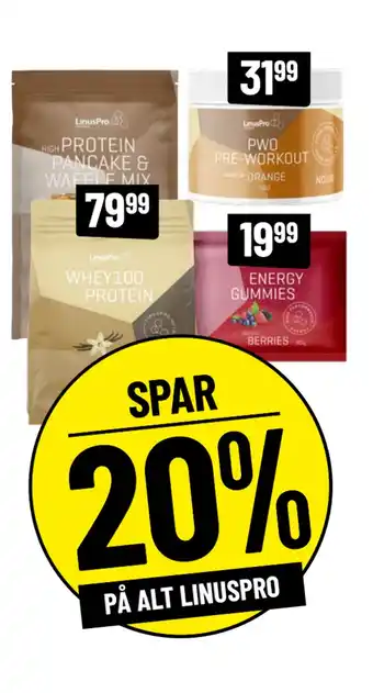 Løvbjerg SPAR 20% PÅ ALT LINUSPRO tilbud