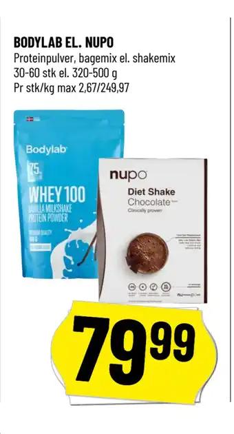 Løvbjerg BODYLAB EL. NUPO tilbud