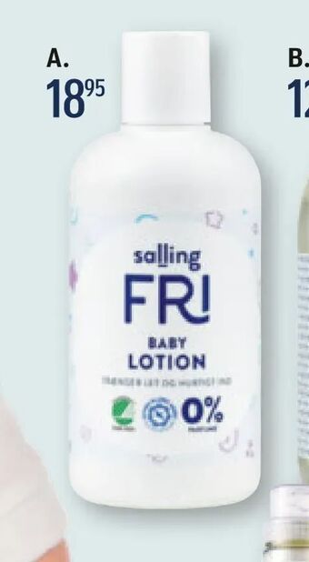 Føtex Baby creme tilbud