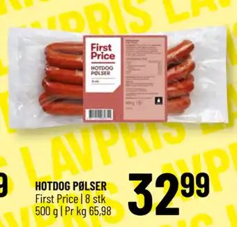 Løvbjerg HOTDOG PØLSER tilbud