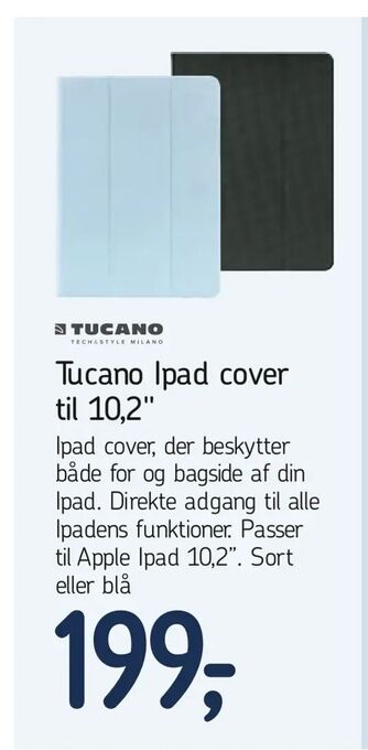 Tucano Ipad cover til 10,2"