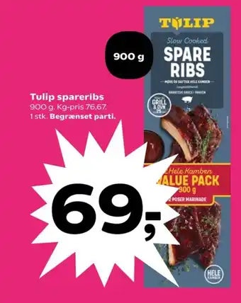 SuperBrugsen Spareribs tilbud