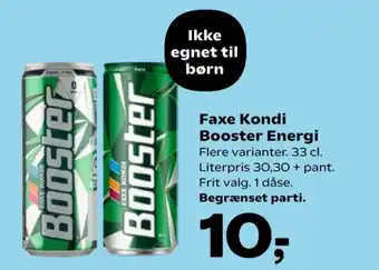 SuperBrugsen Energidrik tilbud