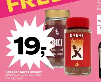 SuperBrugsen Instant Kaffe tilbud