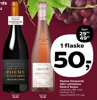 SuperBrugsen Fransk Rosévin tilbud