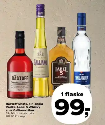 SuperBrugsen Vodka tilbud