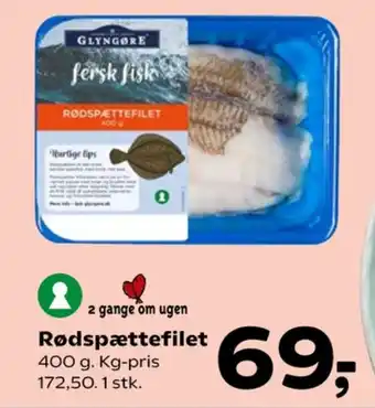 Rødspættefilet