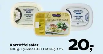 Kvickly Kartoffelsalat Persille & Purløg tilbud