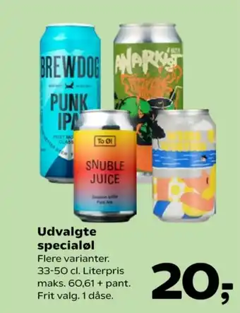 Kvickly Specialøl tilbud