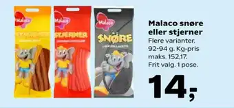 Kvickly Sliksnører Lakrids tilbud