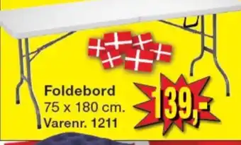 Harald Nyborg Foldebord tilbud