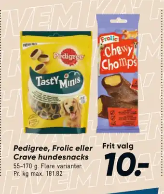 Bilka Hundesnacks tilbud