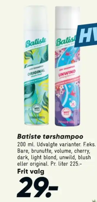 Bilka Tørshampoo tilbud