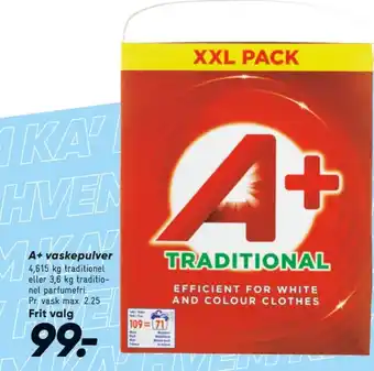 Bilka Vaskepulver tilbud