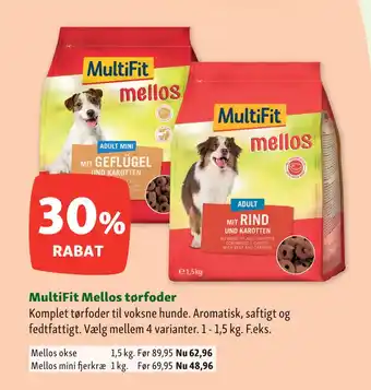 Maxi Zoo MultiFit Mellos tørfoder tilbud