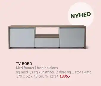Daells Bolighus TV-BORD tilbud