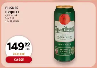 Scandinavian Park PILSNER URQUELL tilbud