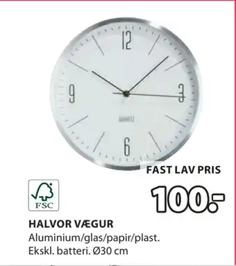 JYSK HALVOR VÆGUR tilbud