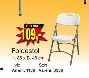 Harald Nyborg Foldestol tilbud