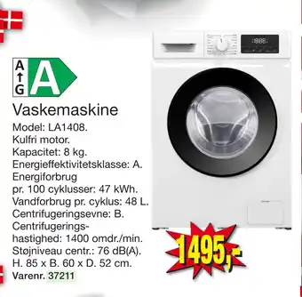 Harald Nyborg Vaskemaskine tilbud