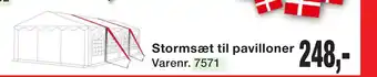Harald Nyborg Stormsæt til pavilloner tilbud