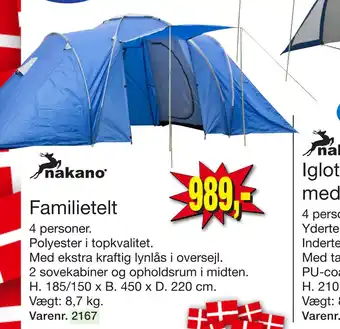 Harald Nyborg Familietelt tilbud