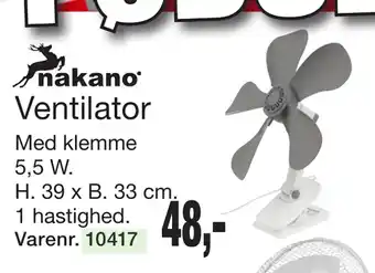 Harald Nyborg Ventilator tilbud