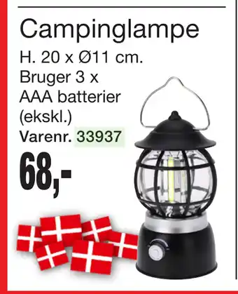 Harald Nyborg Campinglampe tilbud