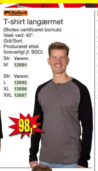 Harald Nyborg T-shirt langærmet tilbud